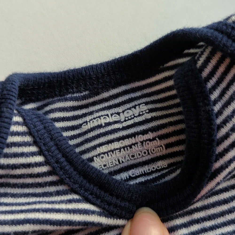 Bundle of Blue‎ Newborn Onesies 3